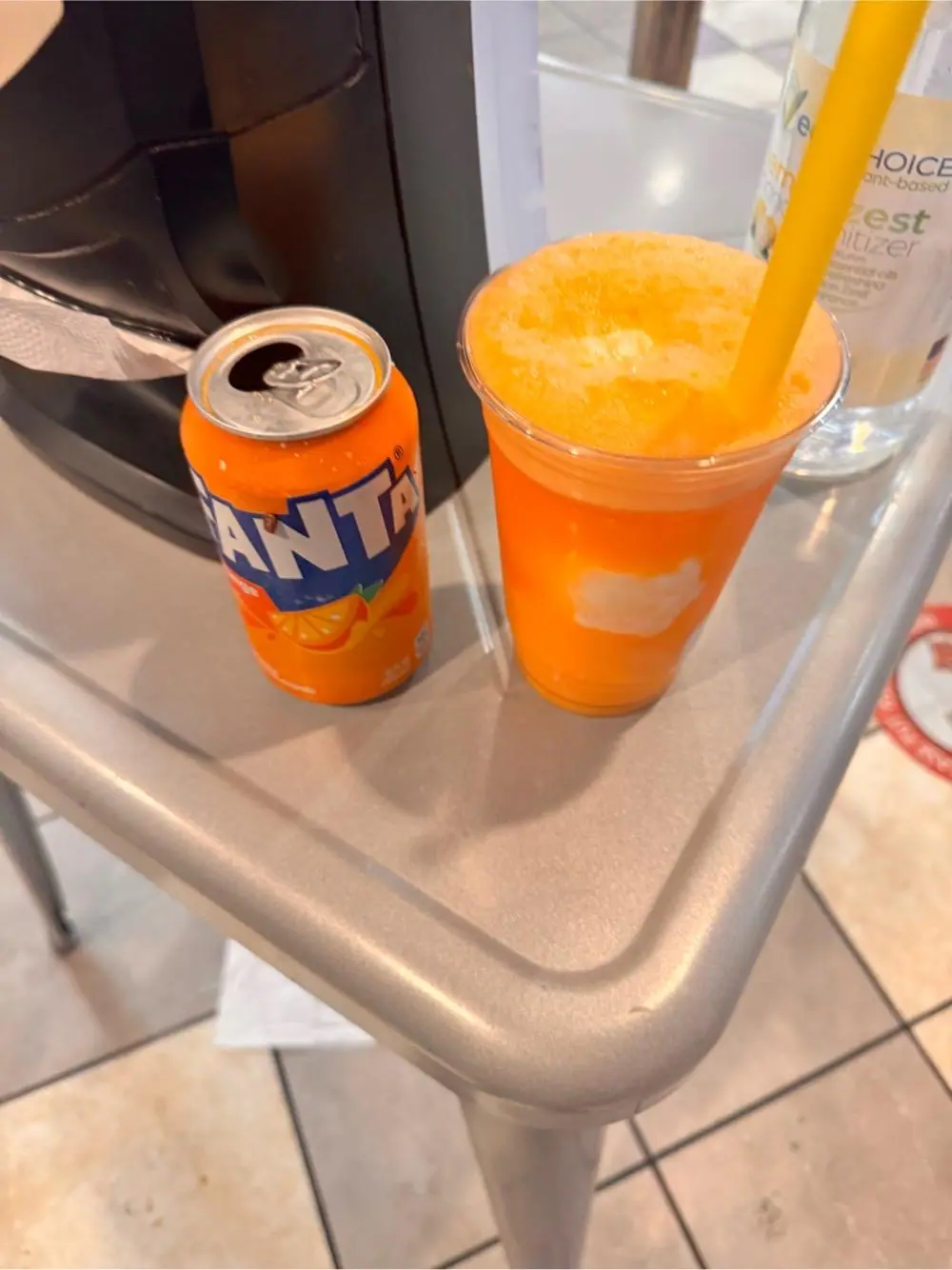 fanta float at Campbell Creamery