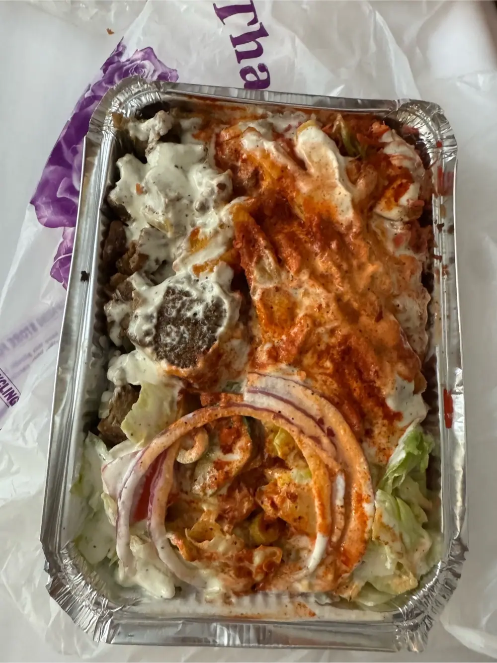 Combo platter at Eat it