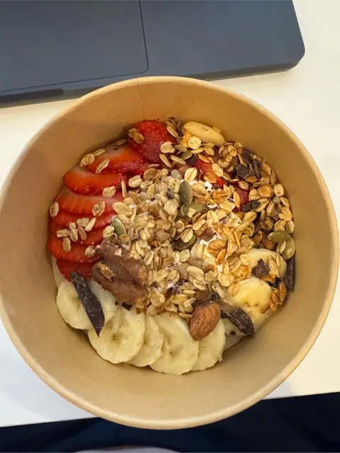 Yogurt bowl at REMI FLOWER COFFEE