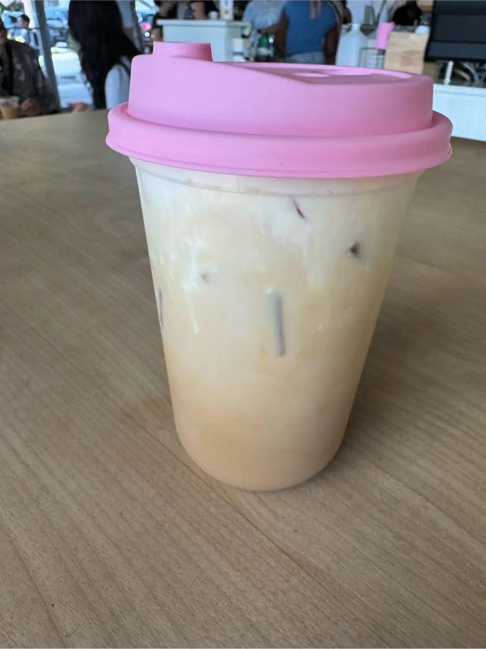 Cloud coffee at Lineage Coffee