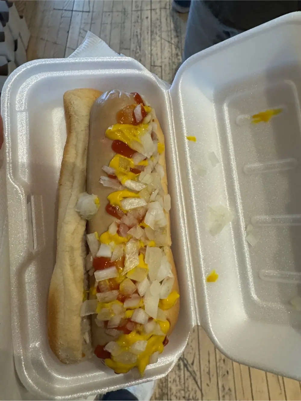 hot dog at Le Dog = La Soup