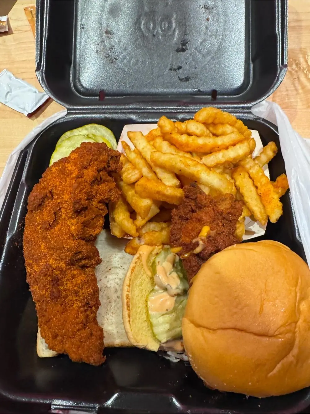 chicken at Dave's Hot Chicken