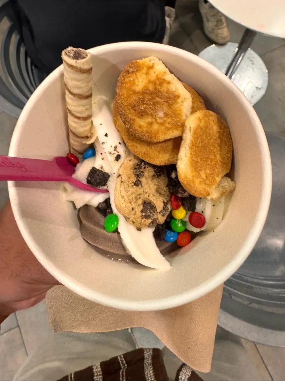 froyo at Yogurtland SJSU