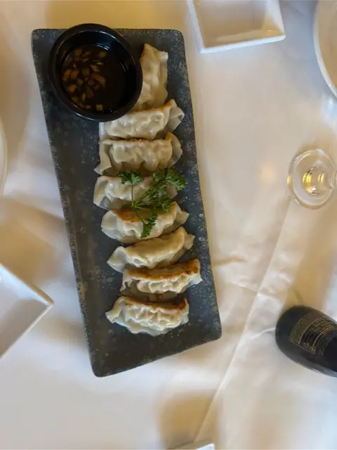 gyoza at Shiro Restaurant