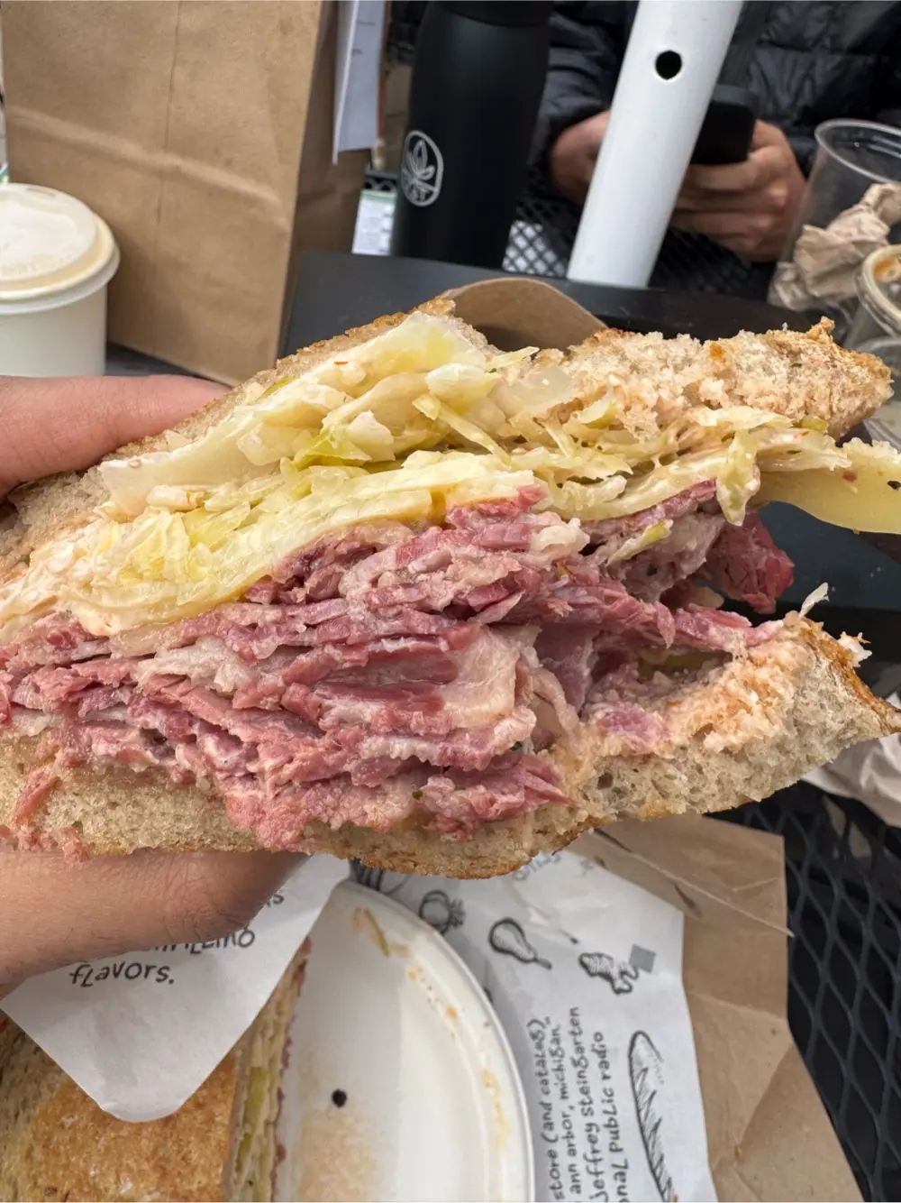 Reuben at Zingerman's Delicatessen