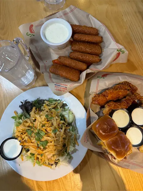 Triple dipper at Chili's Grill & Bar