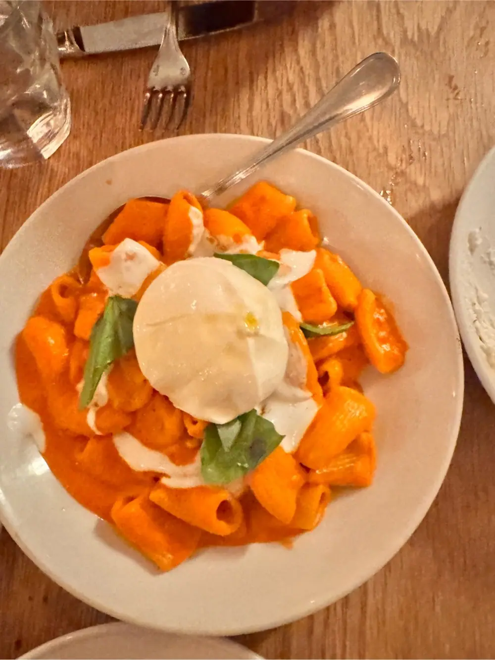 Rigatoni at La Pecora Bianca SoHo