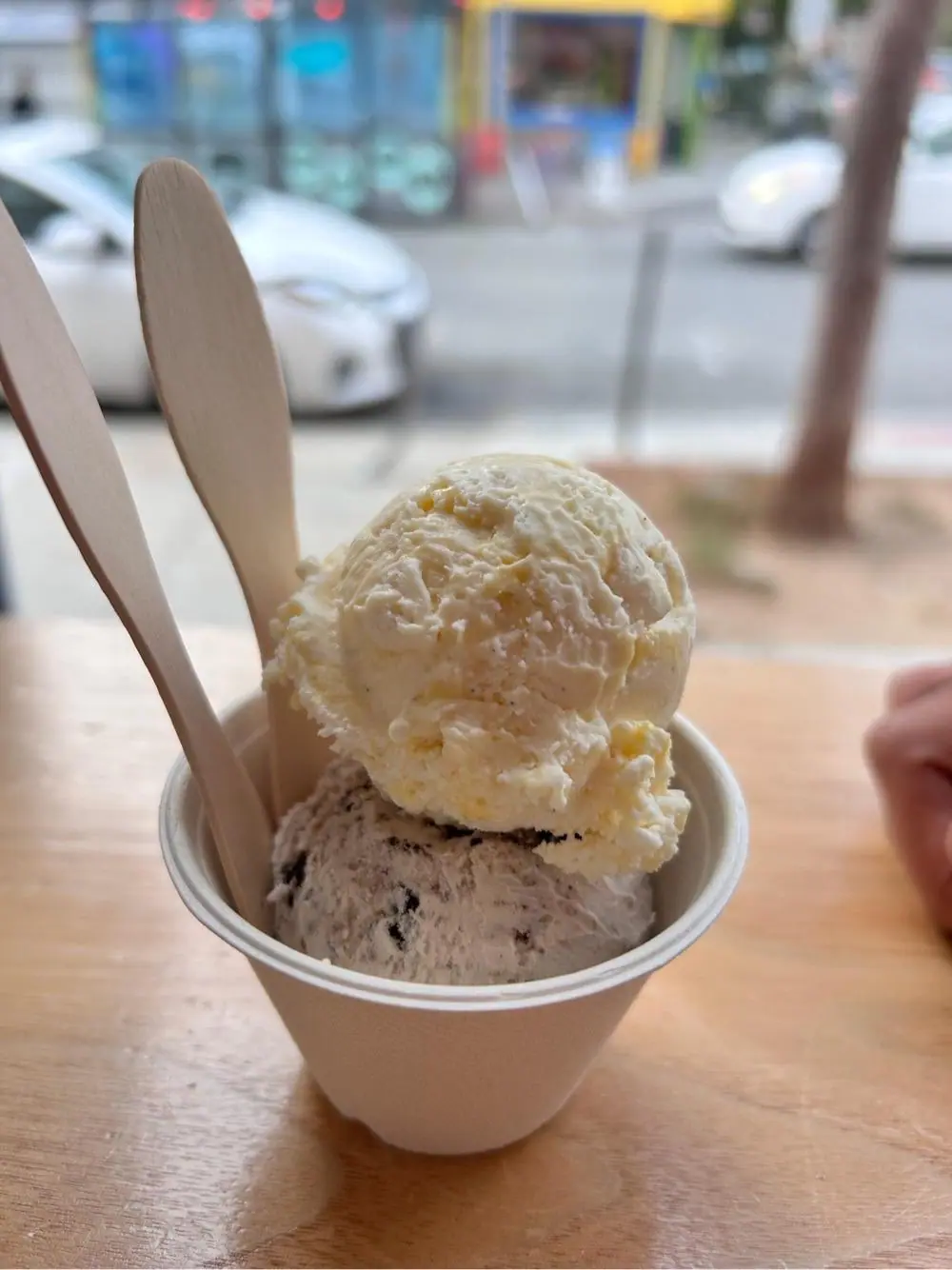 ice cream at Garden Creamery