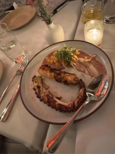 Octopus at Barbounia
