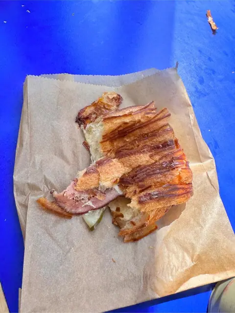 Cubano croissant at Juniper