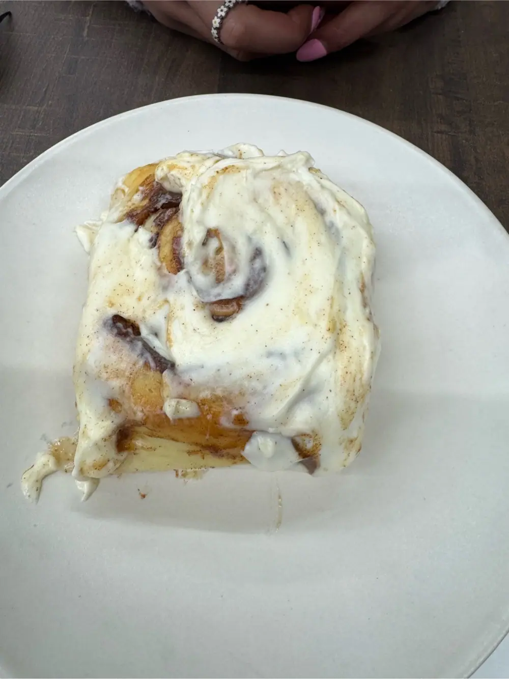 Cream cheese at Sunday Morning