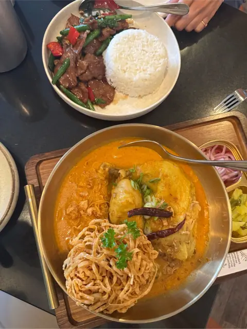 khao soi at Samuthr Thai Restaurant