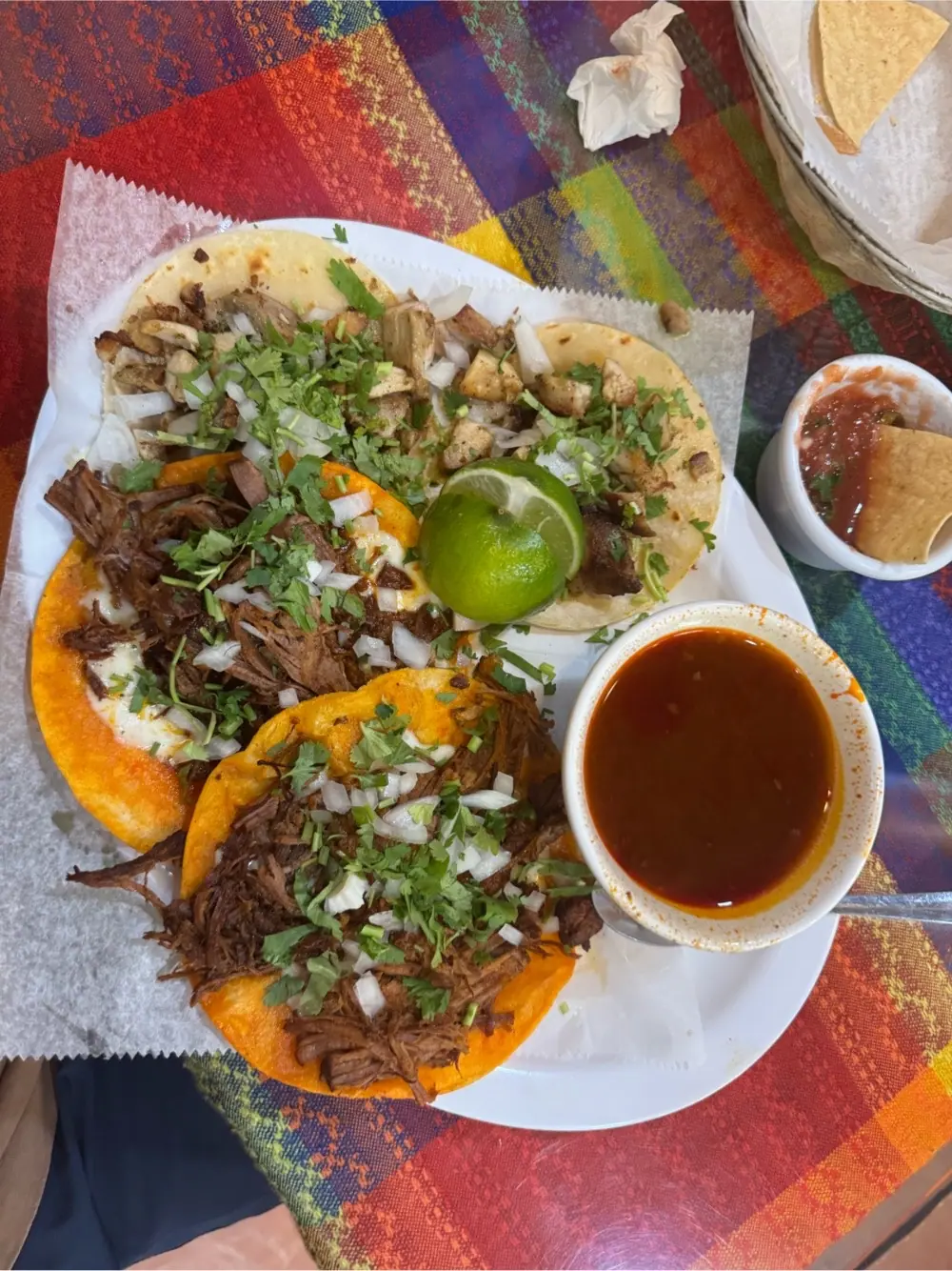 tacos at 5 Spot Chivas Grill