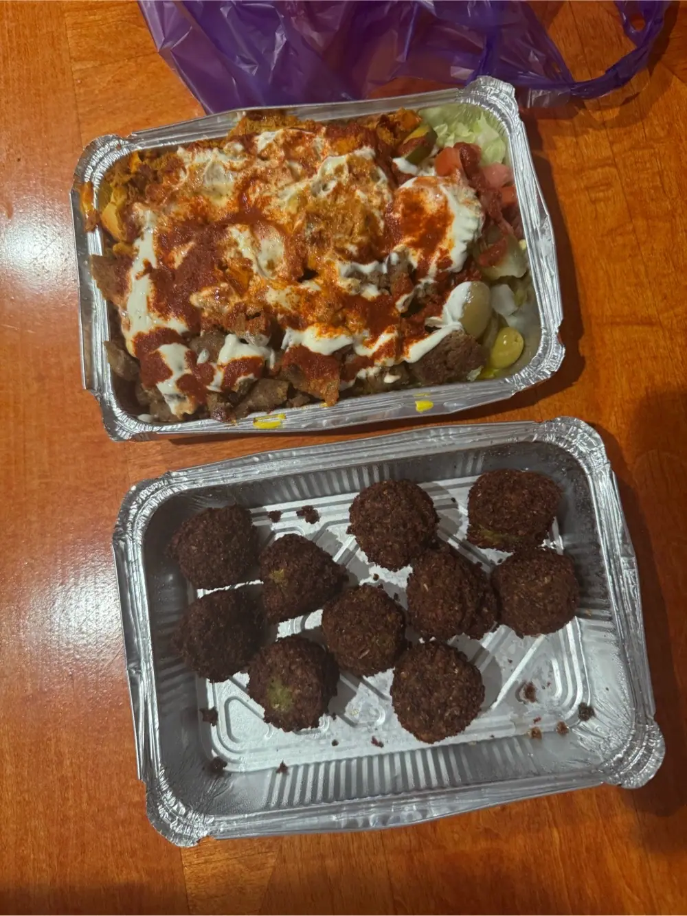 combo over rice at 71 NY Halal Food