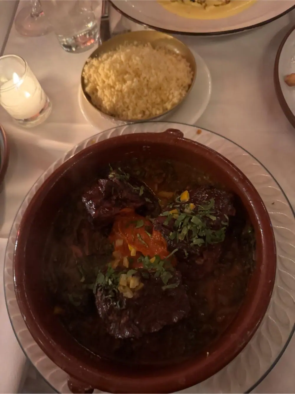 Short rib at Barbounia