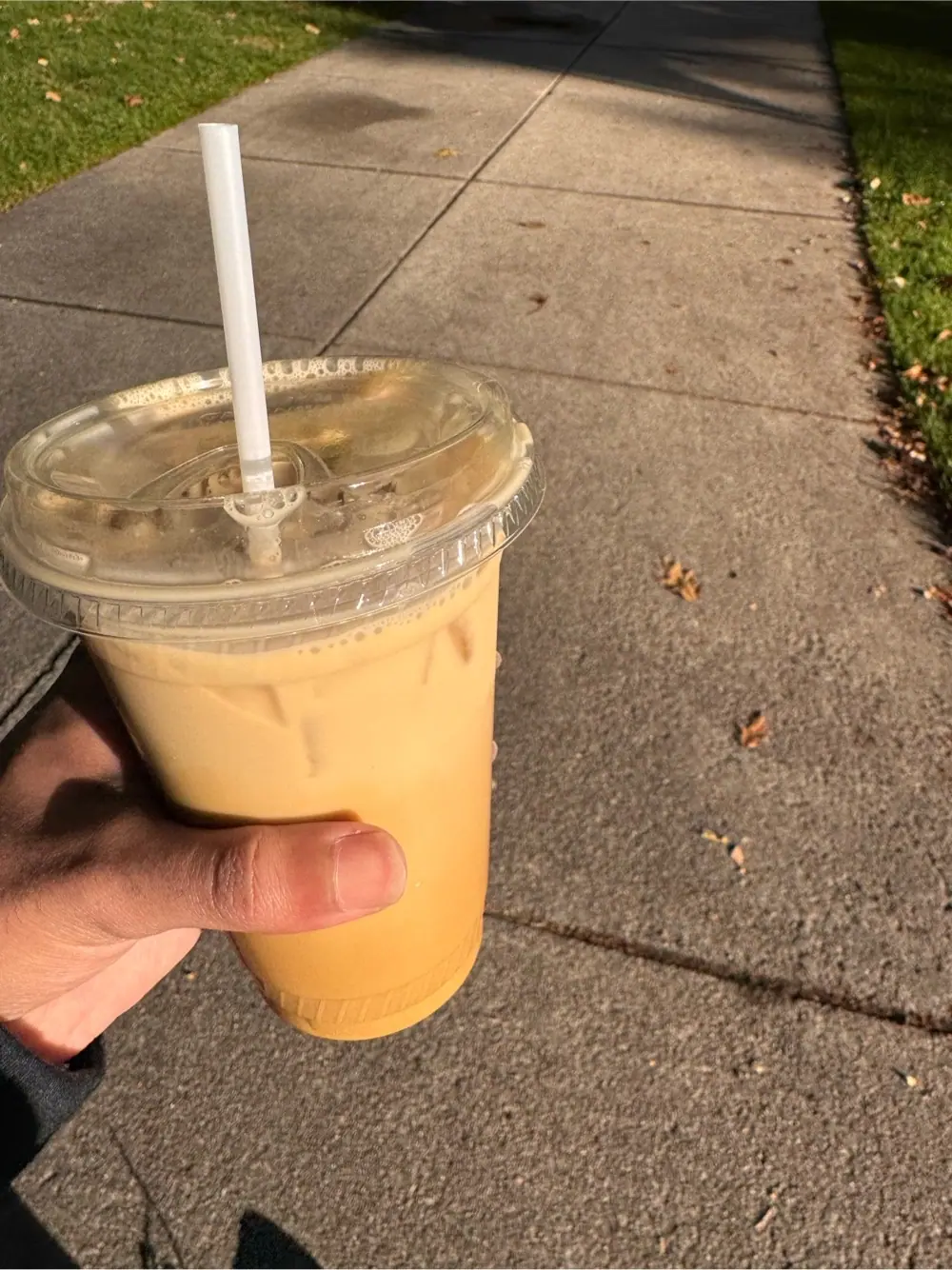 brown sugar latte at UMMA Cafe