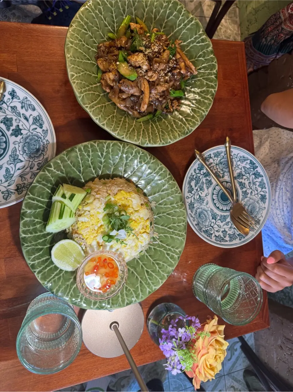 Pad see ew at Kaew Jao Jorm