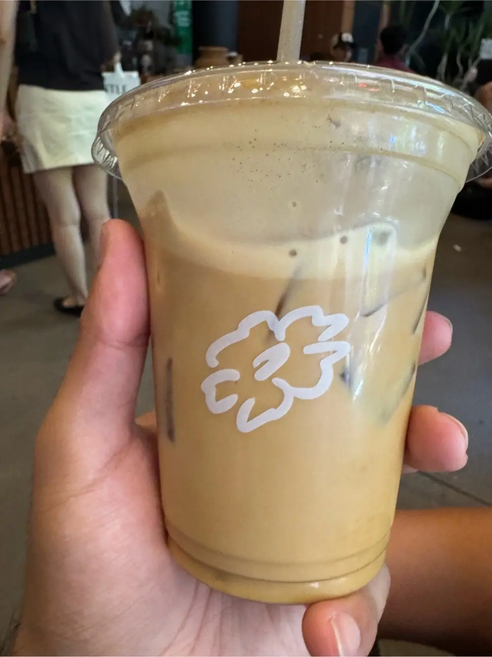 Iced lyria at Café Lyria