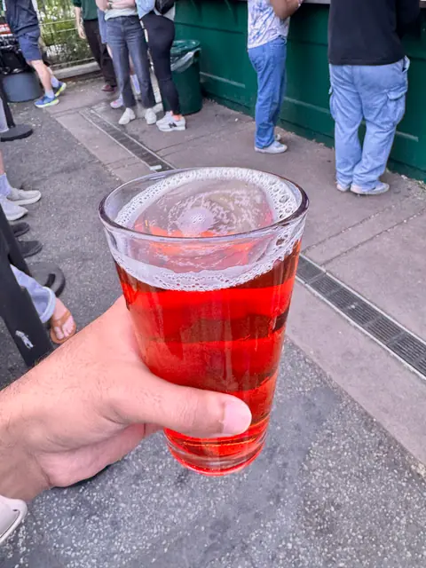 Cider at Bill's Beer Garden