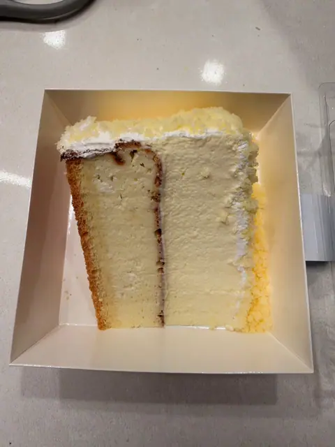 hokkaido cheesecake at Shero Cakes