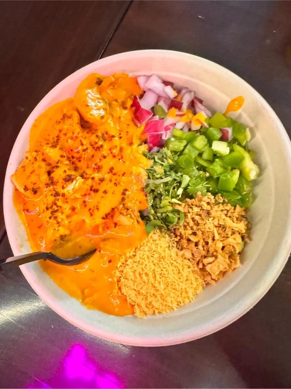 tikka bowl at Moti - Lincoln Park