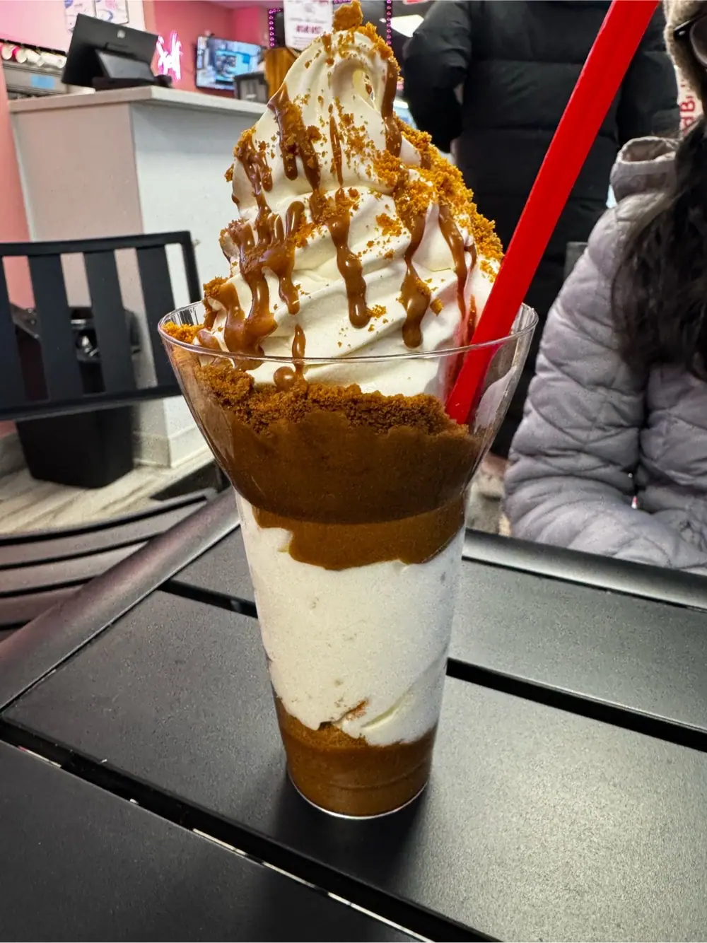 cookie butter at JJ’s Custard Company