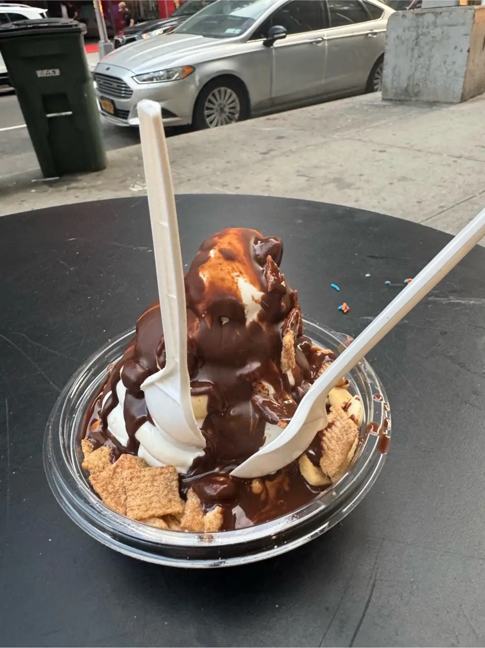 Vanilla soft serve at Softside