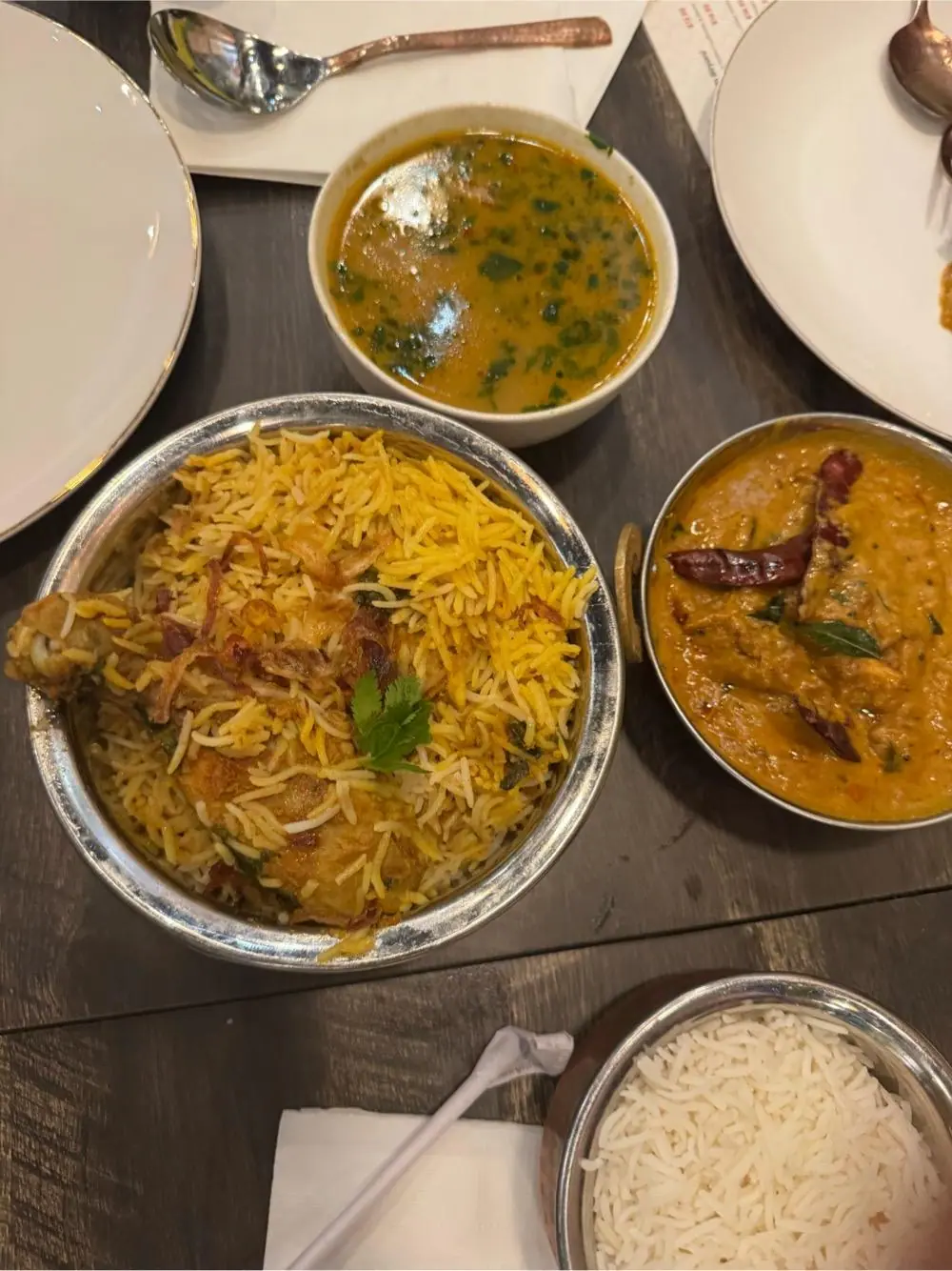 Chicken biriyani at HYDERABADI ZAIQA