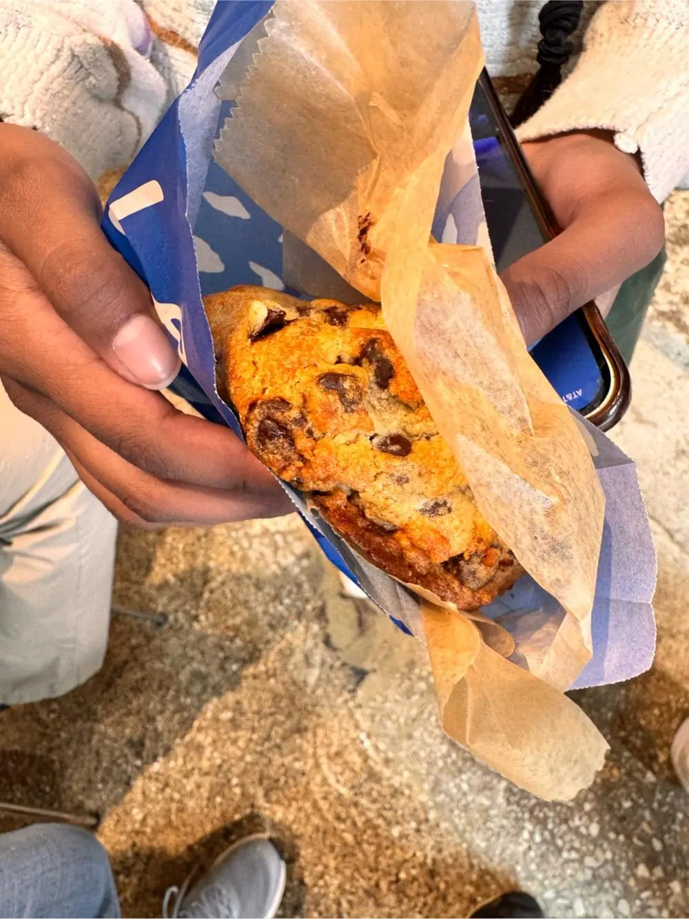 cookie at Levain Bakery – West Loop, Chicago