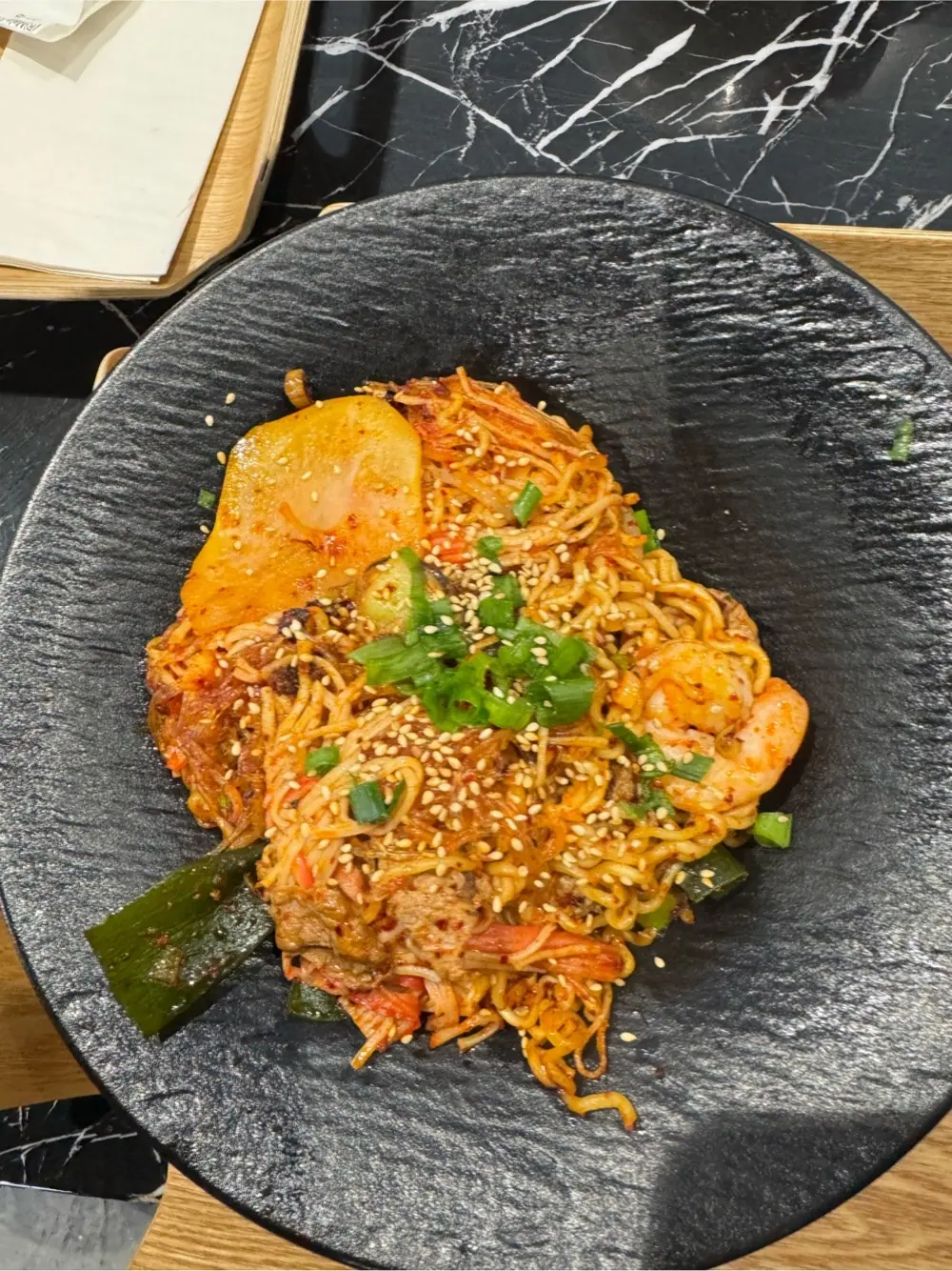 stir fry at Mala Land