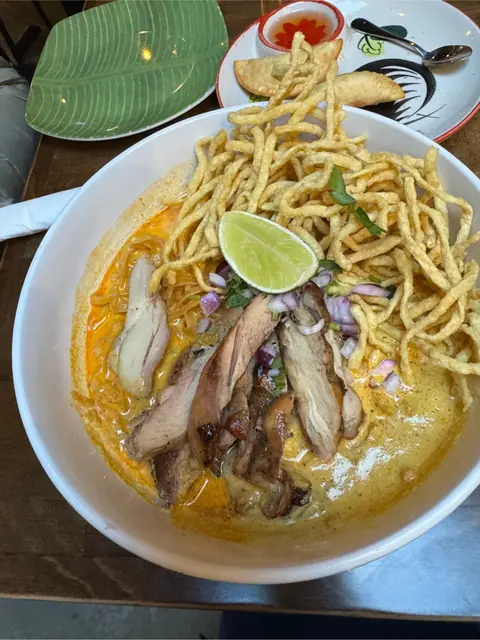 Khao soi at Eat Thai Ann Arbor