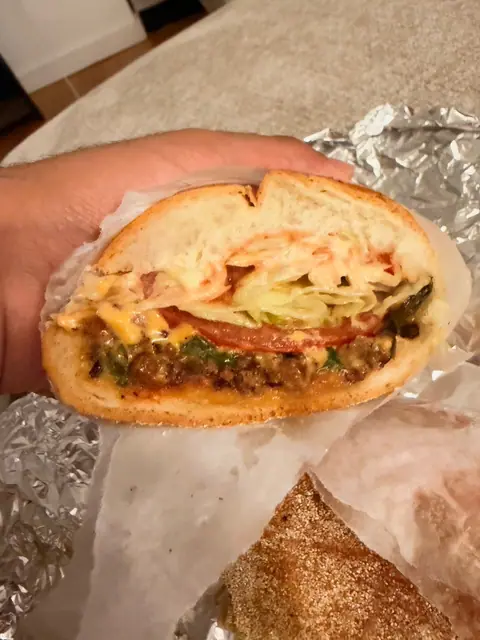 Chopped cheese at Plaza Express Deli