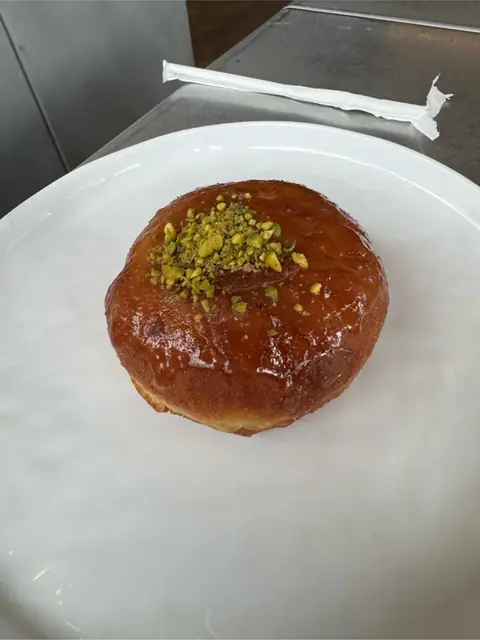 Firni donut at Little Flower Cafe