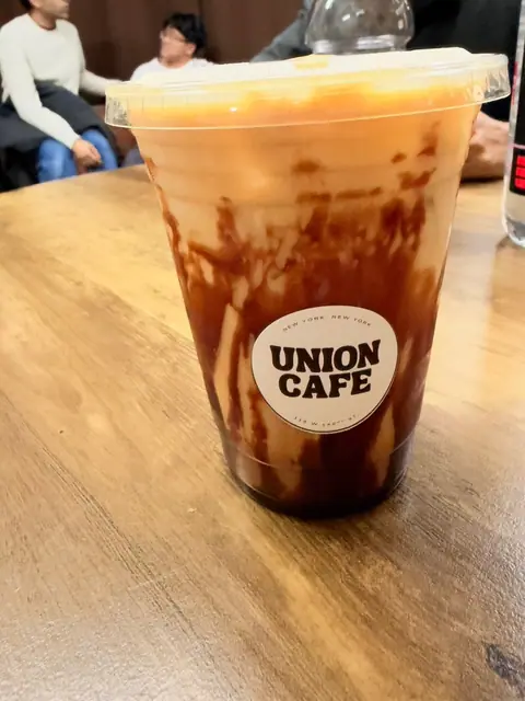 Date latte at Union Cafe
