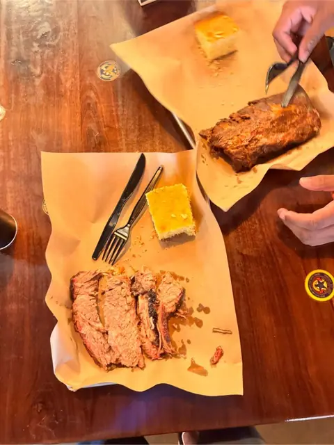 brisket at MISSION BBQ