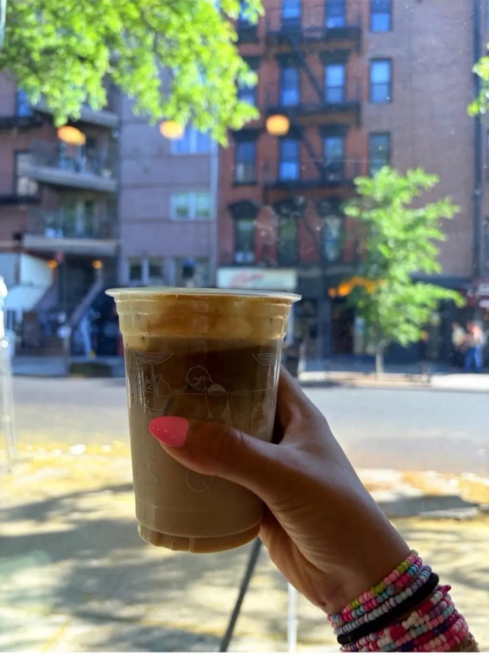 Brown sugar espresso at Square Coffee