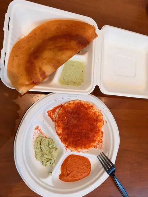 Ghee masala dosa at Brooklyn Curry Project
