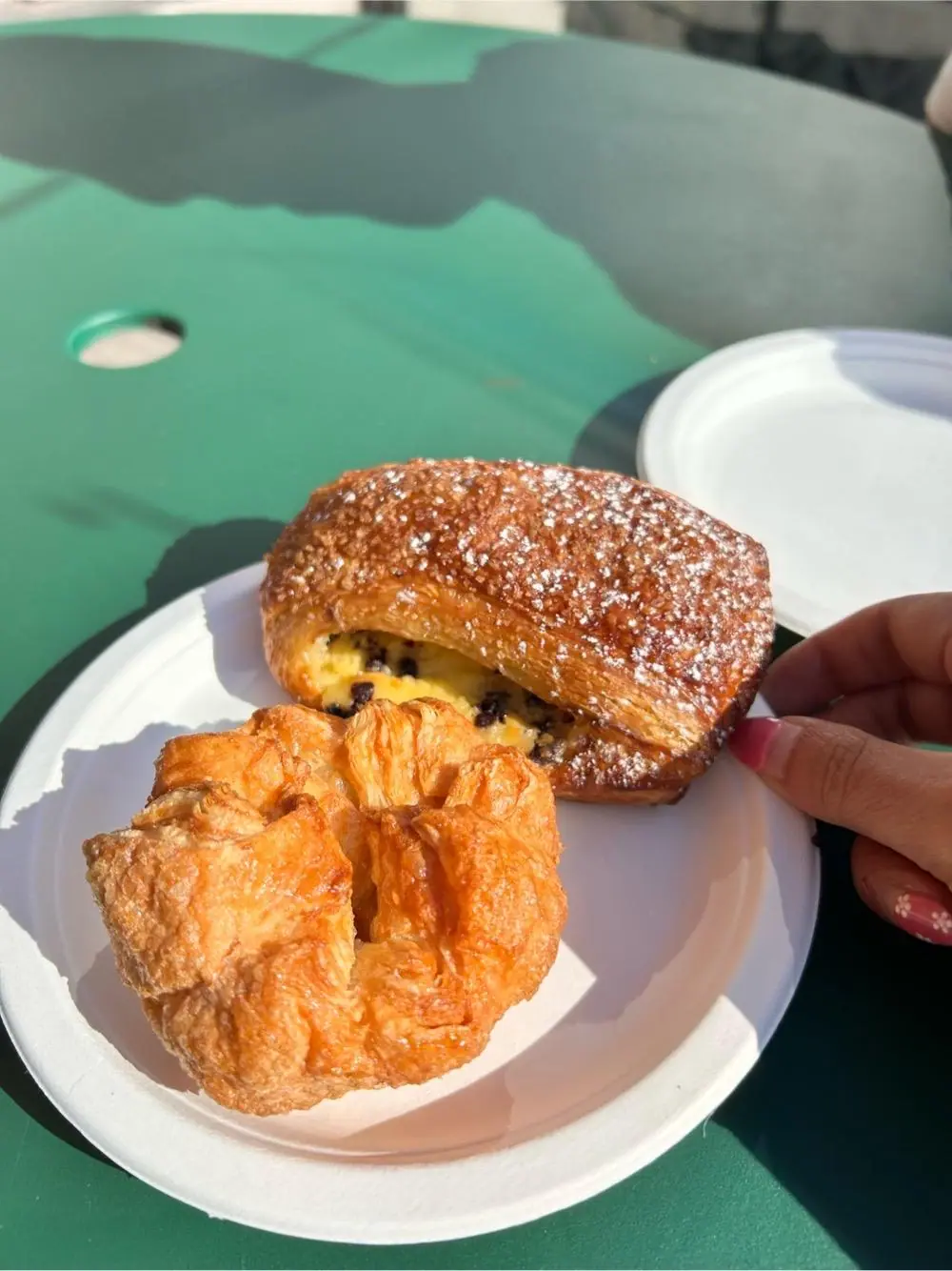 kouign amann at b. patisserie