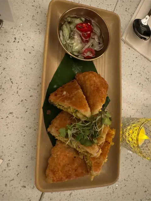 Curry pancake at Pranakhon