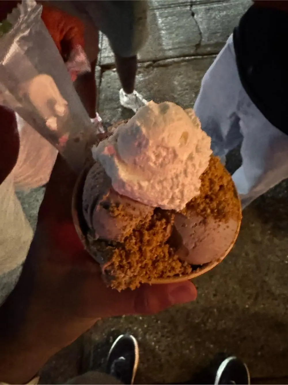 gelato at Caffè Panna