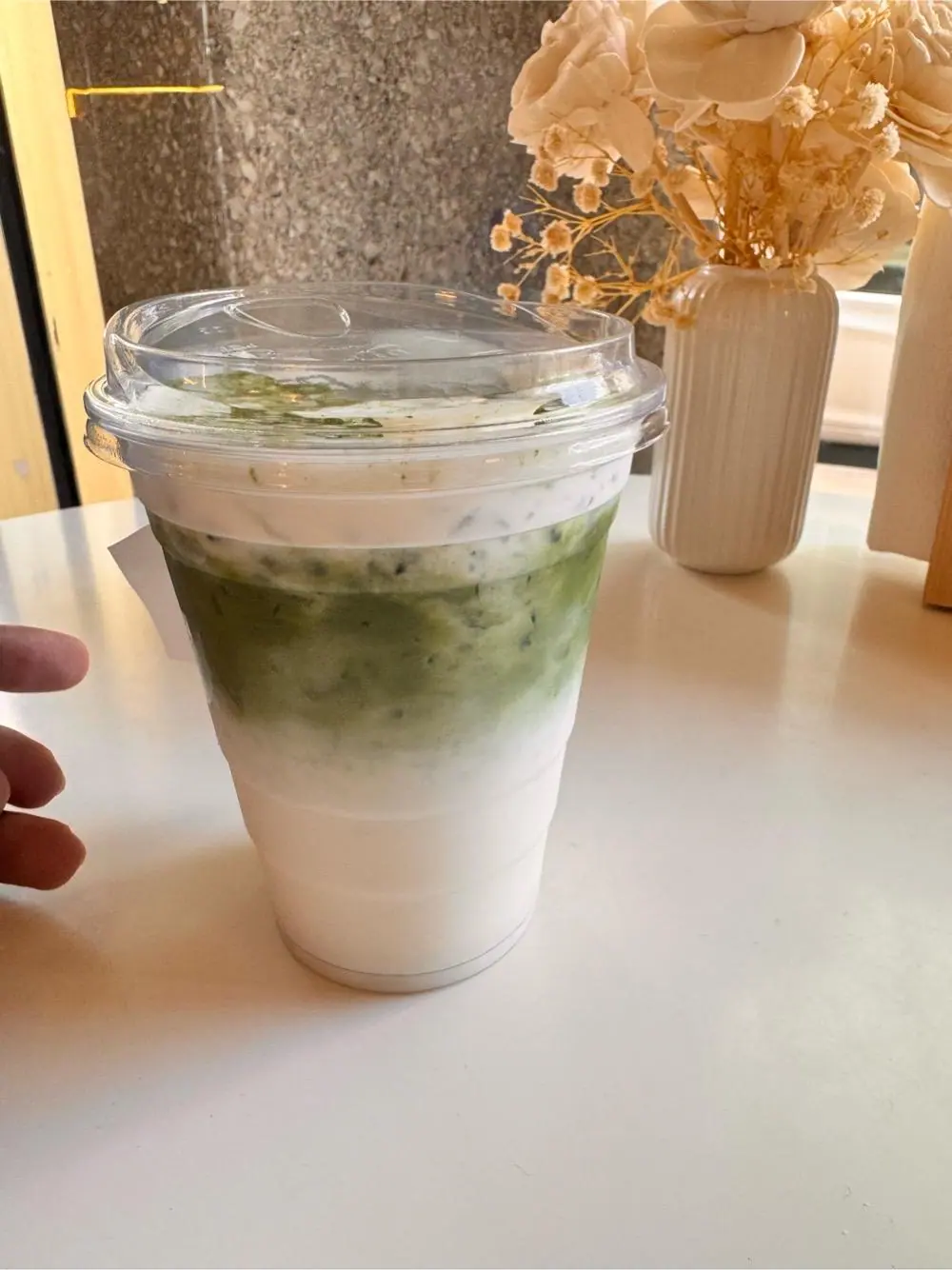 Matcha einspanner at unitea café