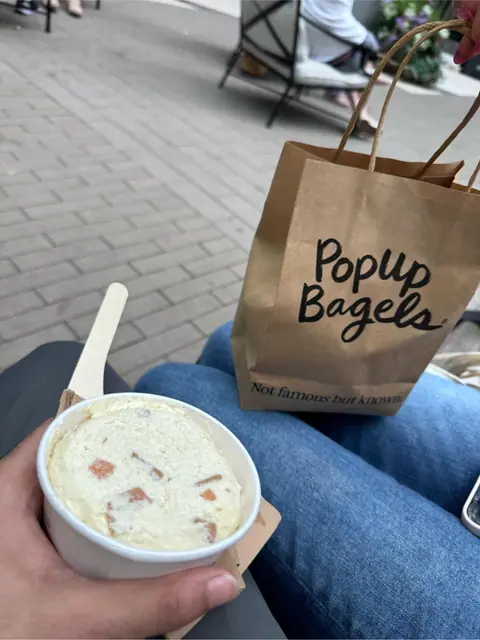 bagel at PopUp Bagels