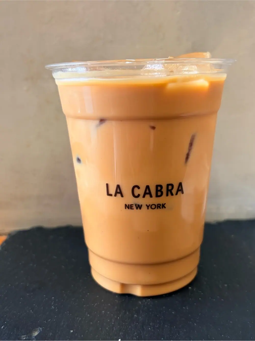 Cardamom latte at La Cabra Bakery