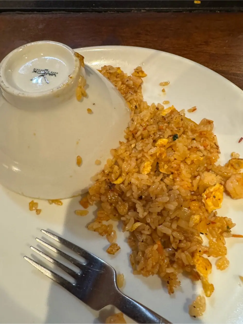 fried rice at Benihana