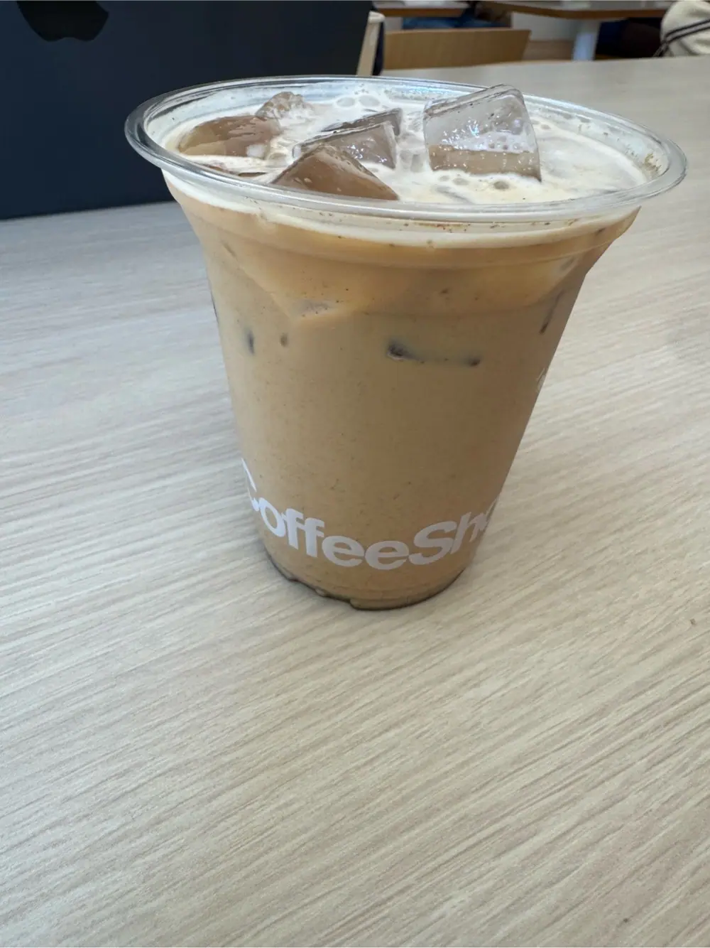 Iced chai at CoffeeShop | Bakery + Micro-Roastery