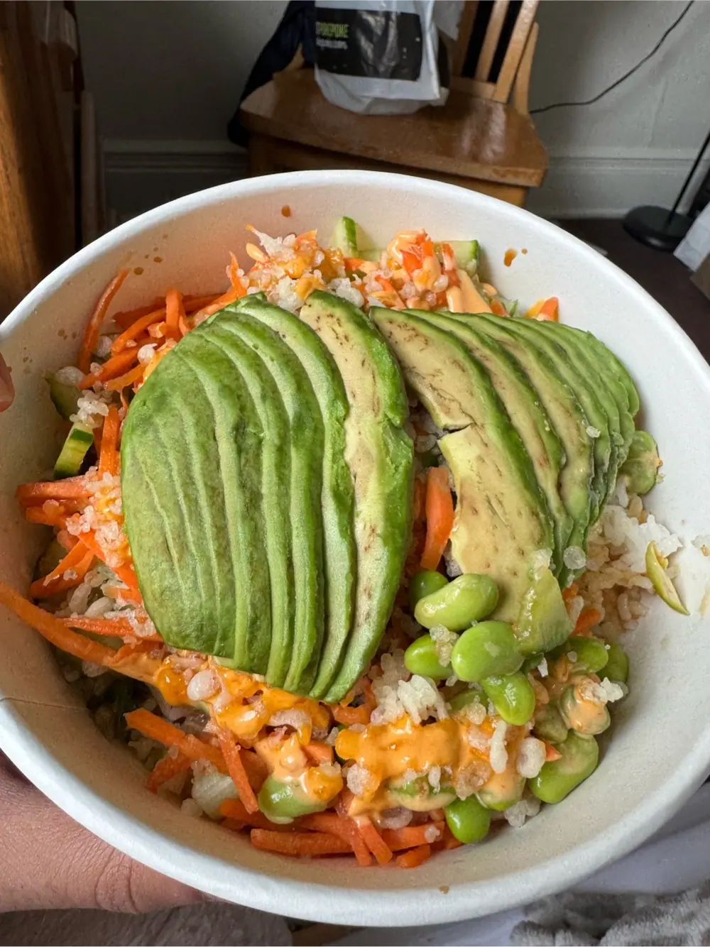 california bowl at Poke Poke - Sushi Unrolled