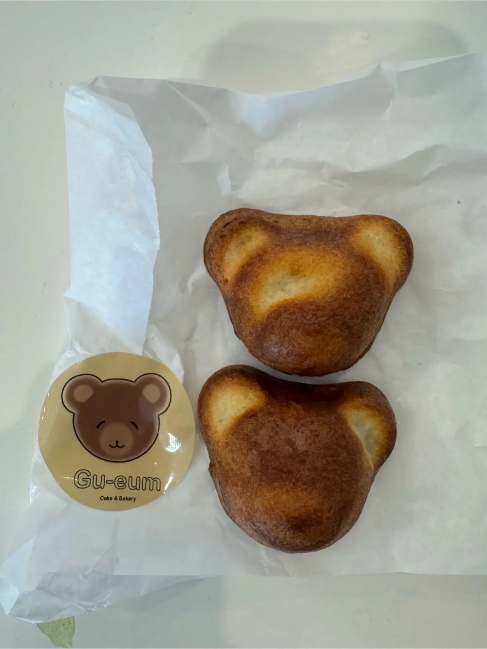 Financier at Gu eum Cake & Bakery