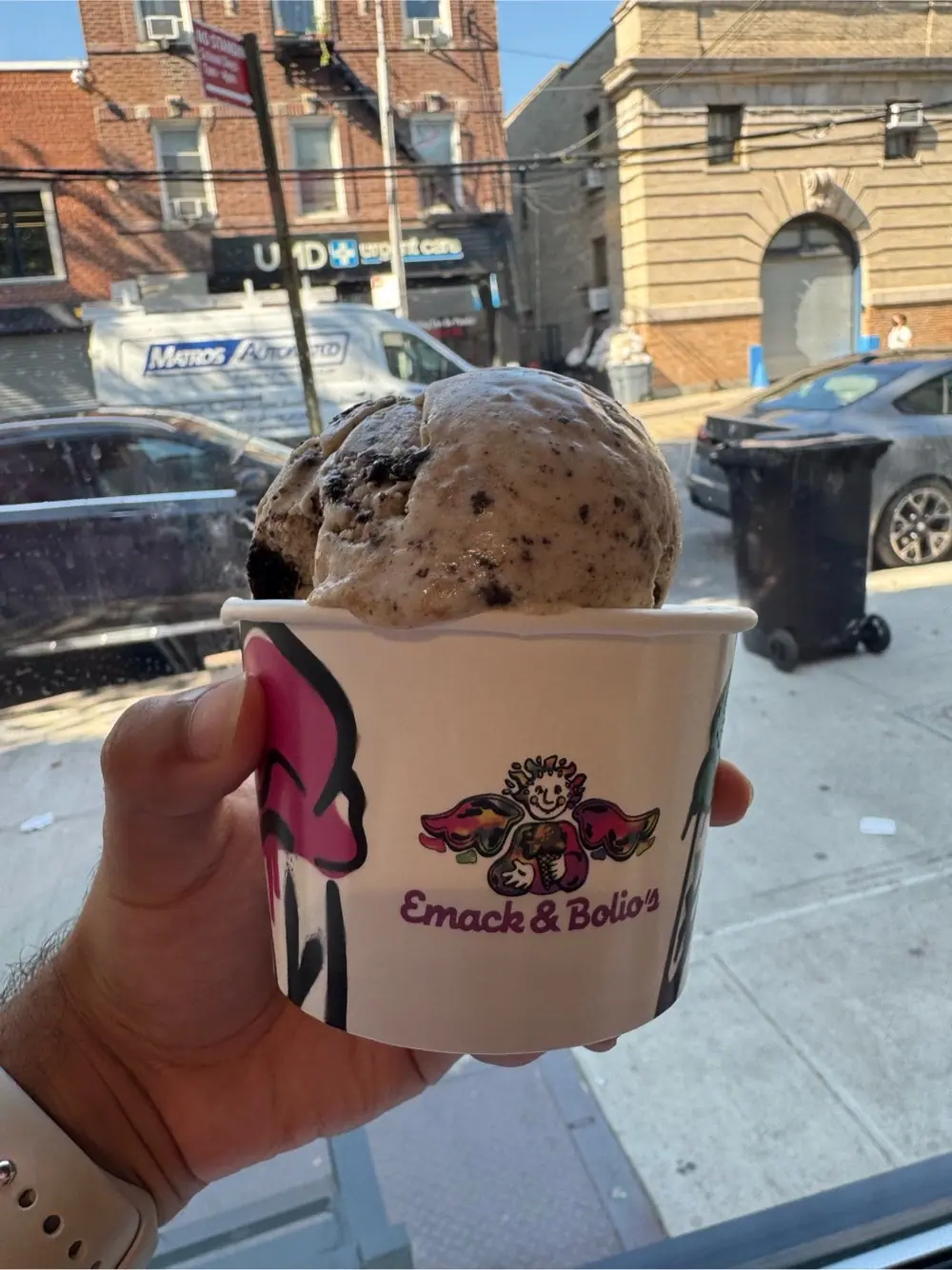 Smoreo at Emack & Bolio's