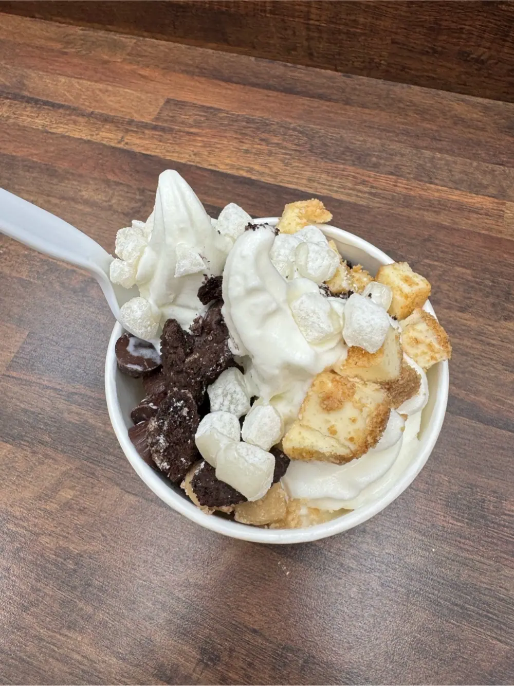 froyo at Pinkberry