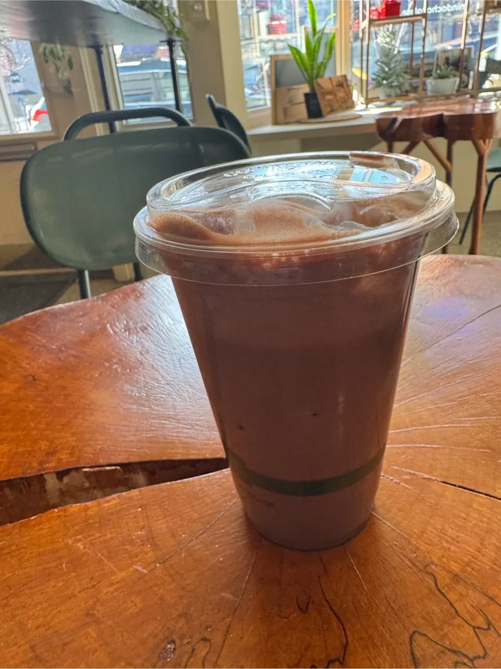 iced chocolate 77 at Mindo Chocolate Makers Shop